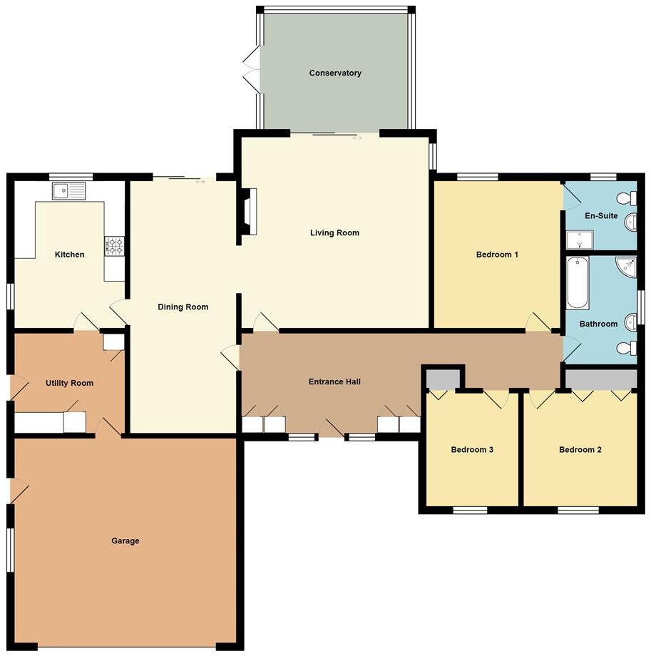 Delph Fields, Long Sutton floorplan