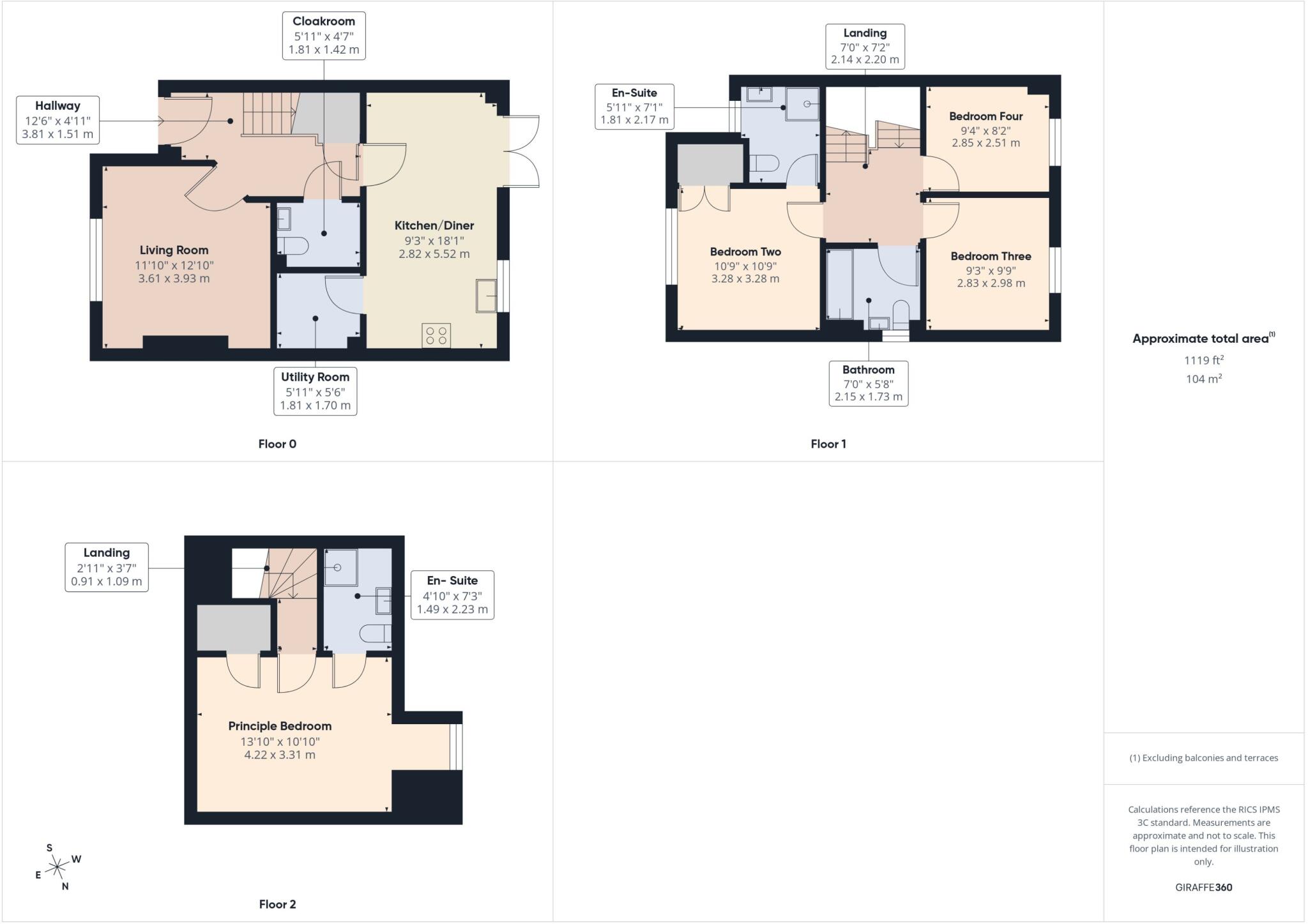 Heritage Road, Bridgefield, Ashford, TN25 floorplan