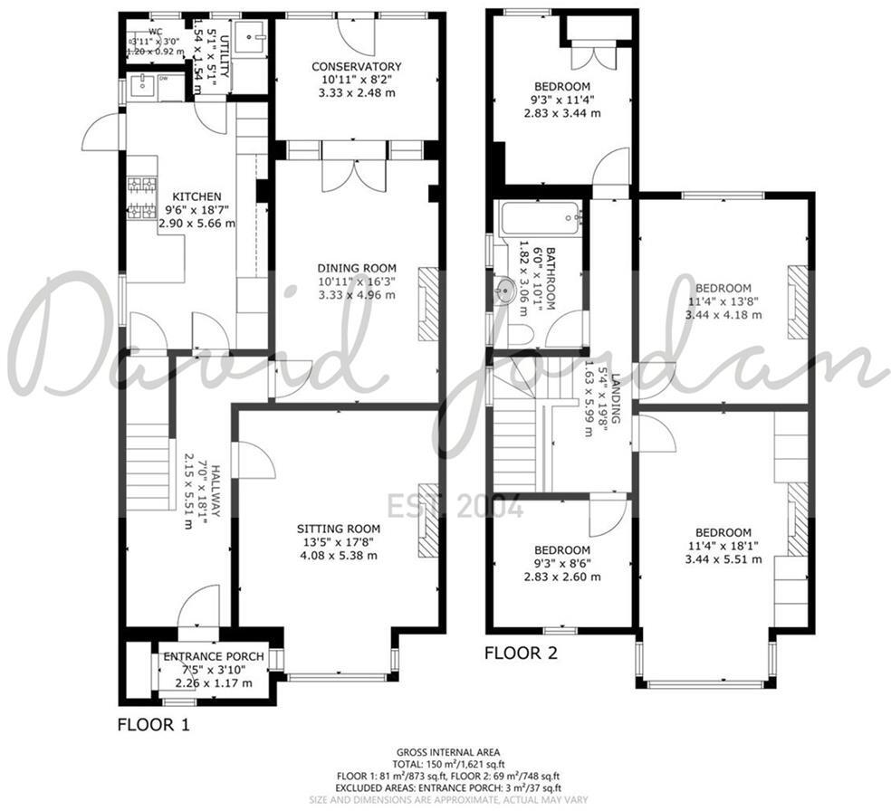 Kedale Road, Seaford floorplan