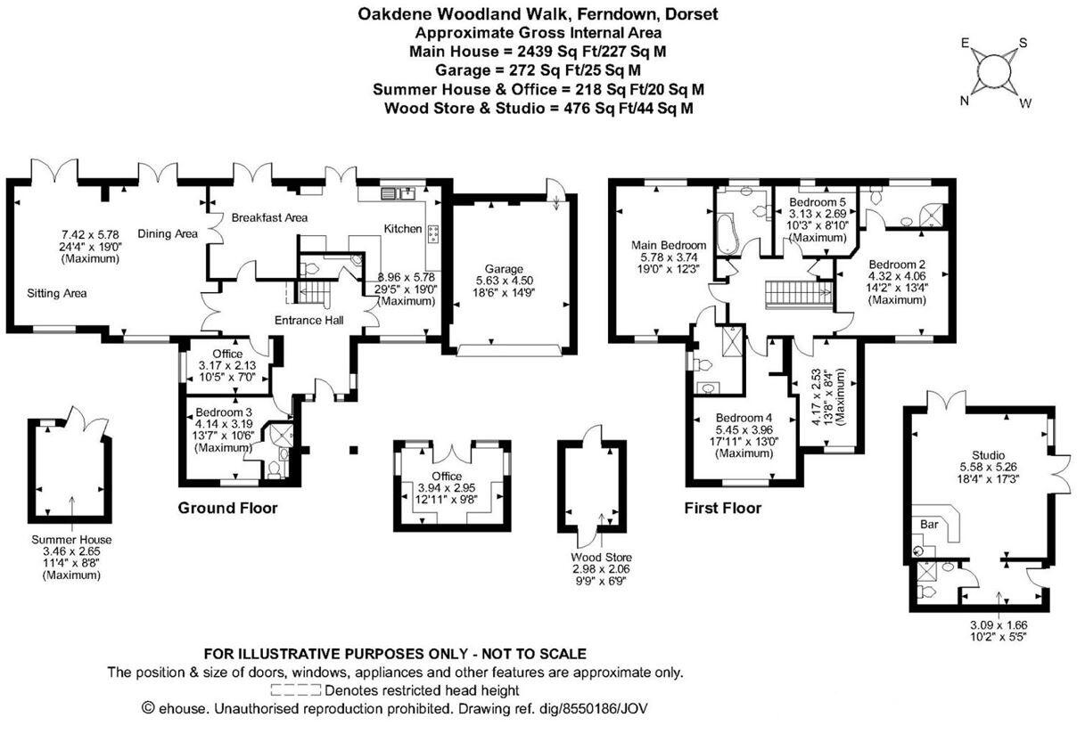 Woodland Walk, Ferndown, Dorset, BH22 floorplan