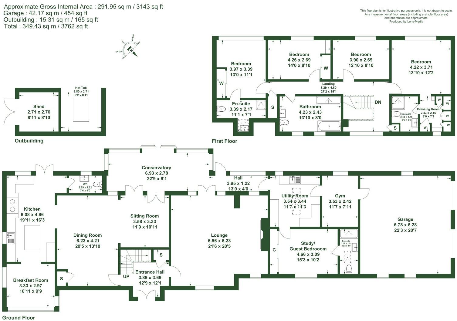 Moorside Lane, Woodplumpton, Preston, Lancashire floorplan
