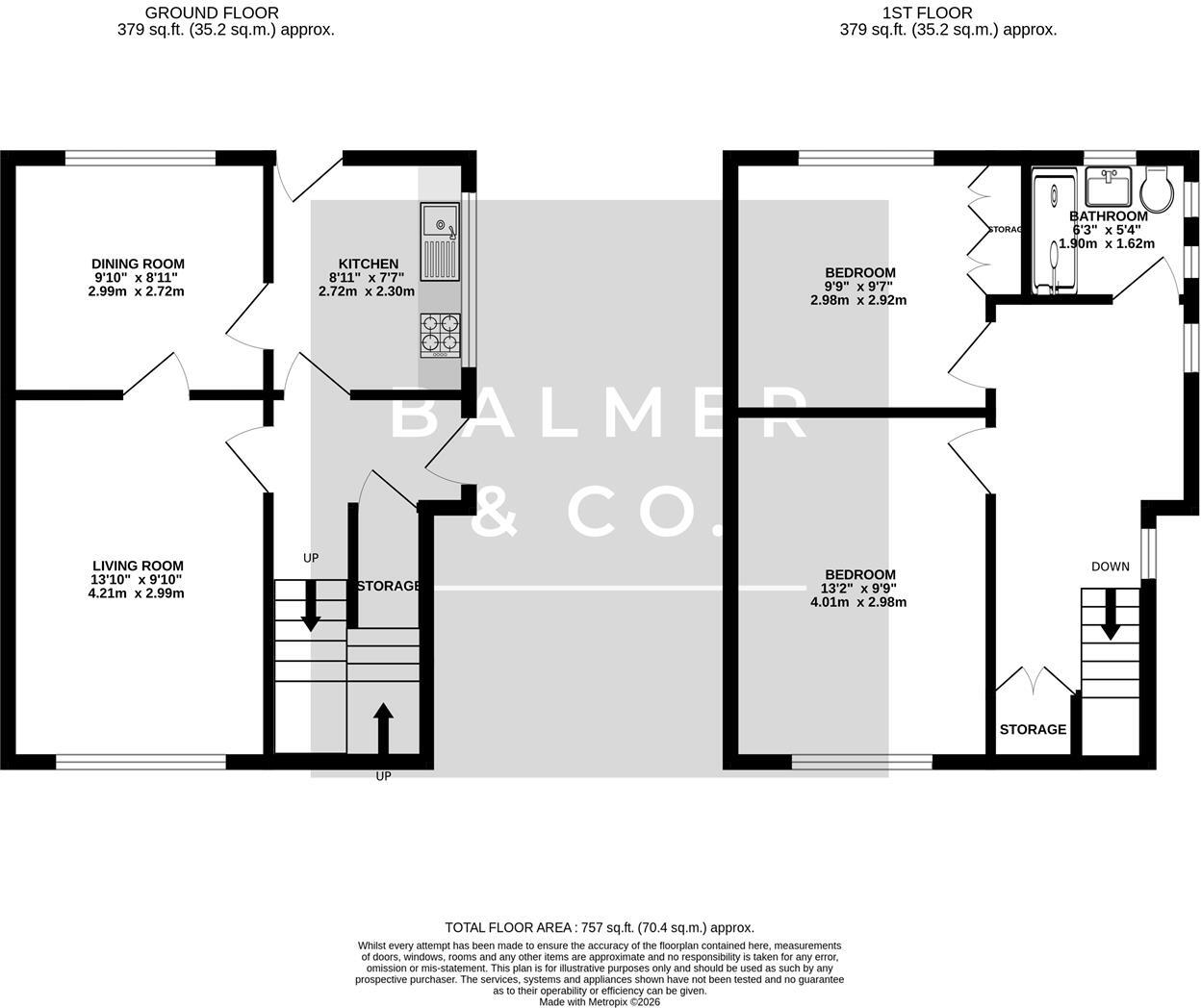 Richmond Drive, Leigh, WN7 floorplan