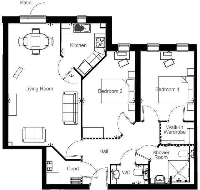 St. Ann Way, Gloucester, Gloucestershire, GL2 5GQ floorplan