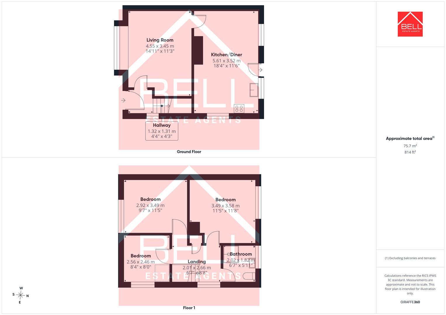 Sherburn Terrace, Gateshead floorplan
