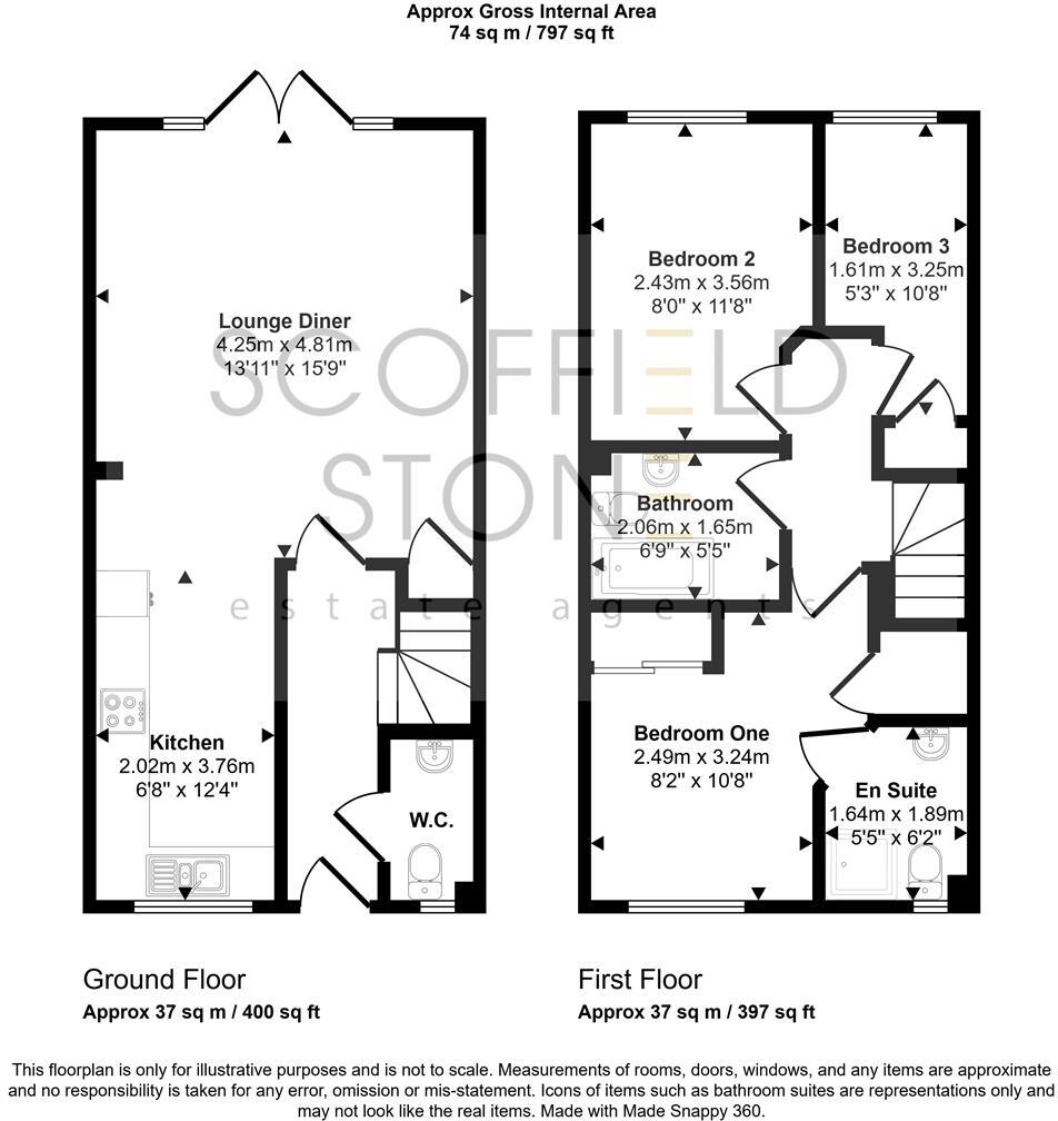 Errwood Close, Hilton, Derby floorplan