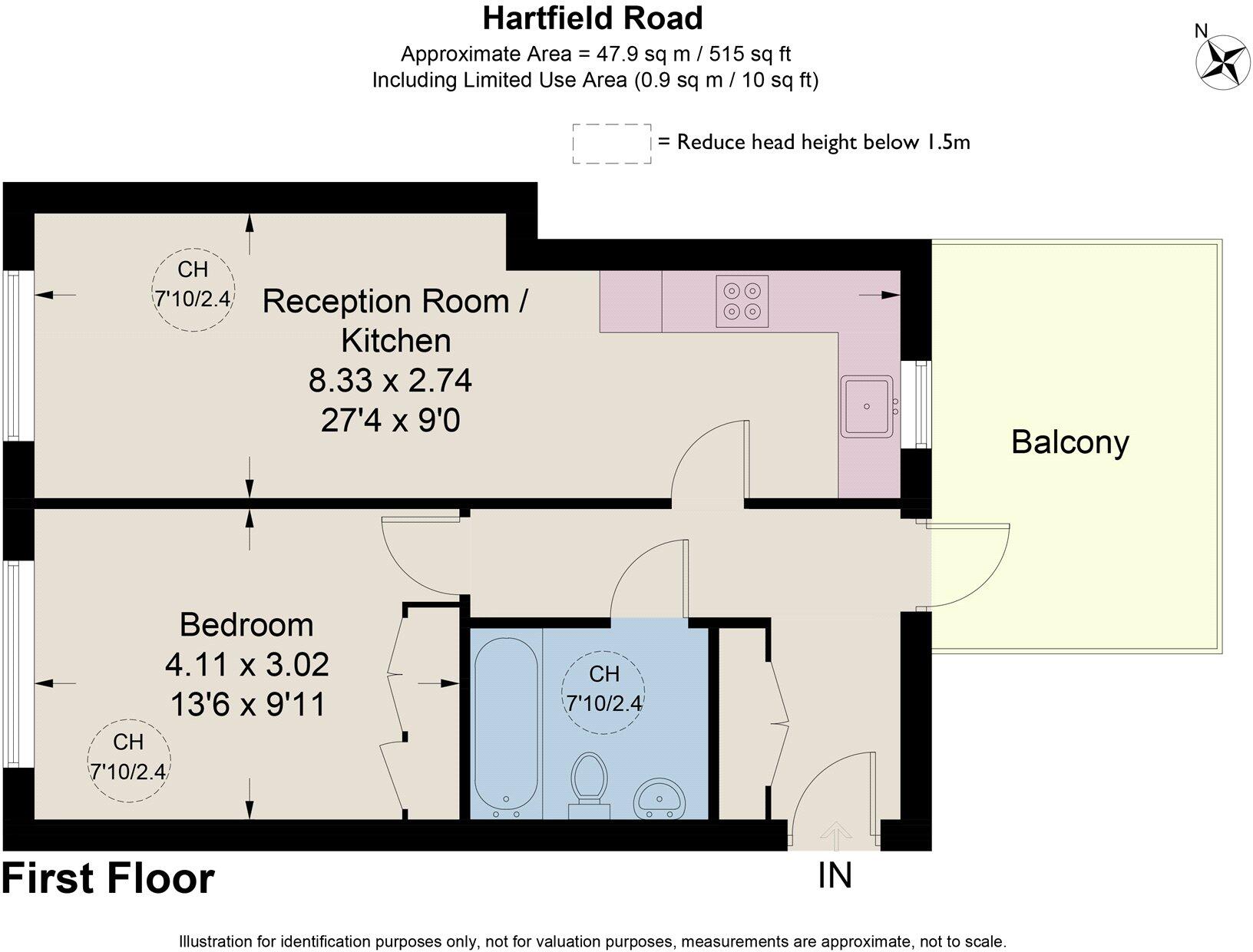 Ardmore Place, 162-164 Hartfield Road, Wimbledon, London, SW19 floorplan