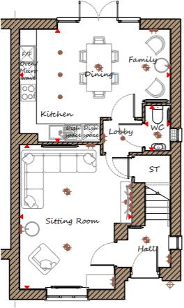 Broadnook Garden Village, 
Leicestershire, 
LE7 4PN floorplan