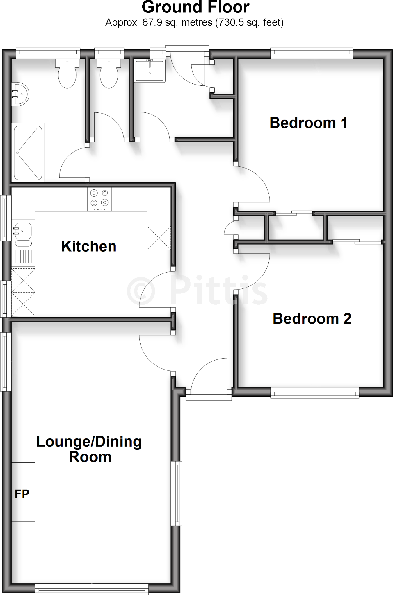 Rolfs Close, Bembridge, Isle of Wight floorplan