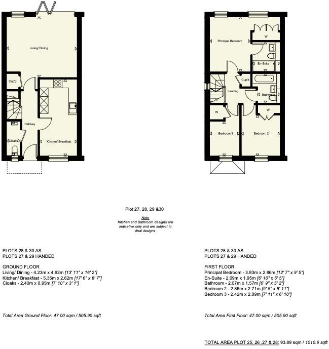 Home 30 Sumners Fields, Barns Green floorplan