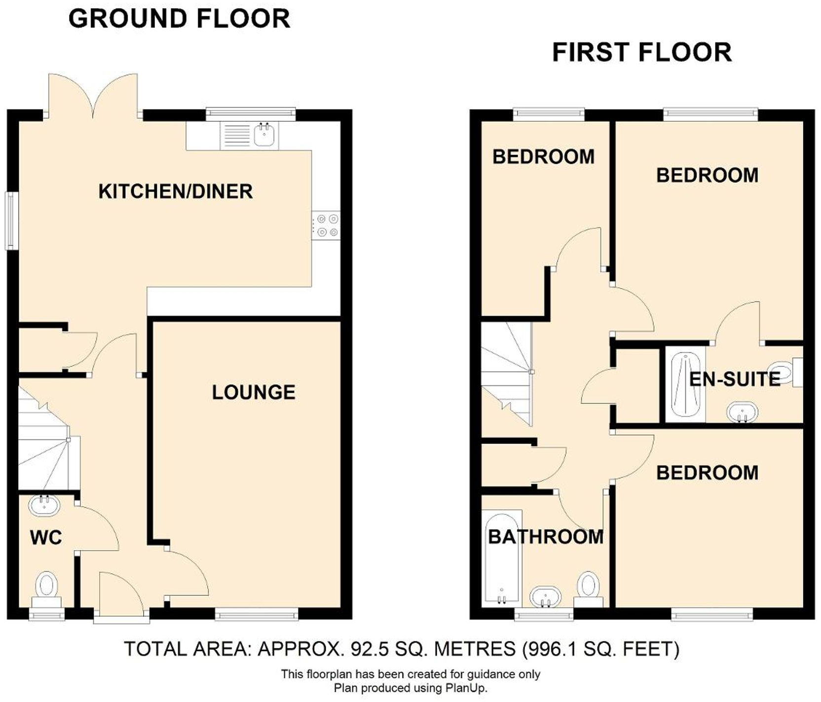 Steeple Gardens, Harlington, LU5 floorplan