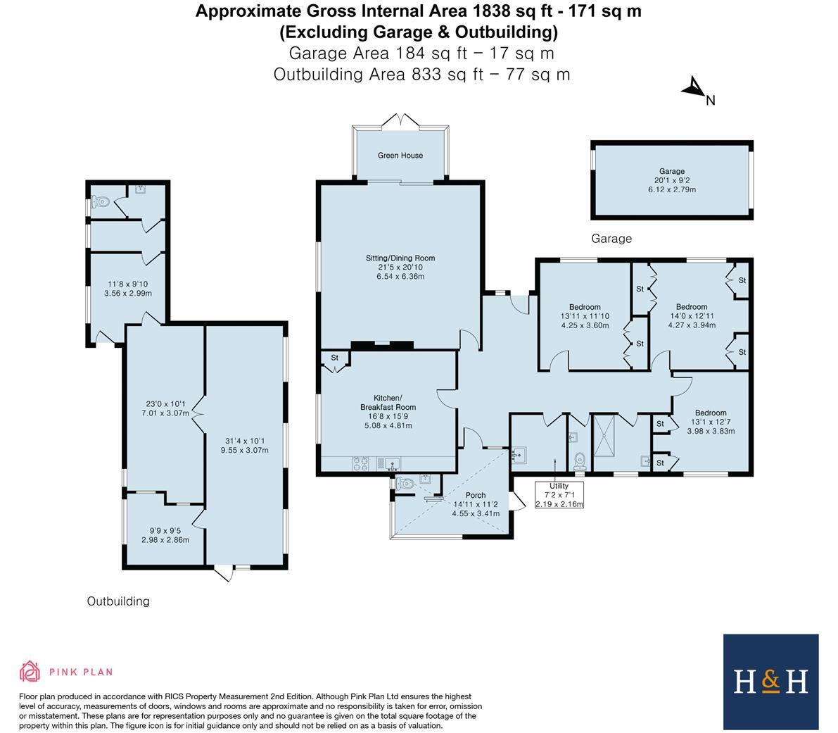 Kilworth Road, Husbands Bosworth, Lutterworth, LE17 floorplan