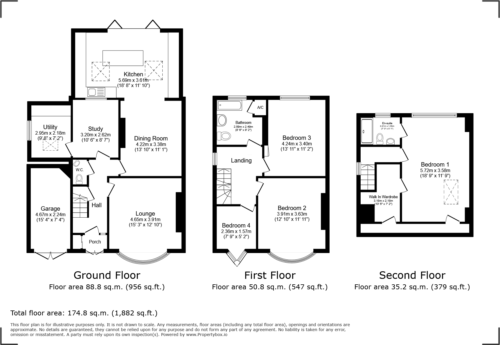 Priors Road, Cheltenham, Gloucestershire floorplan