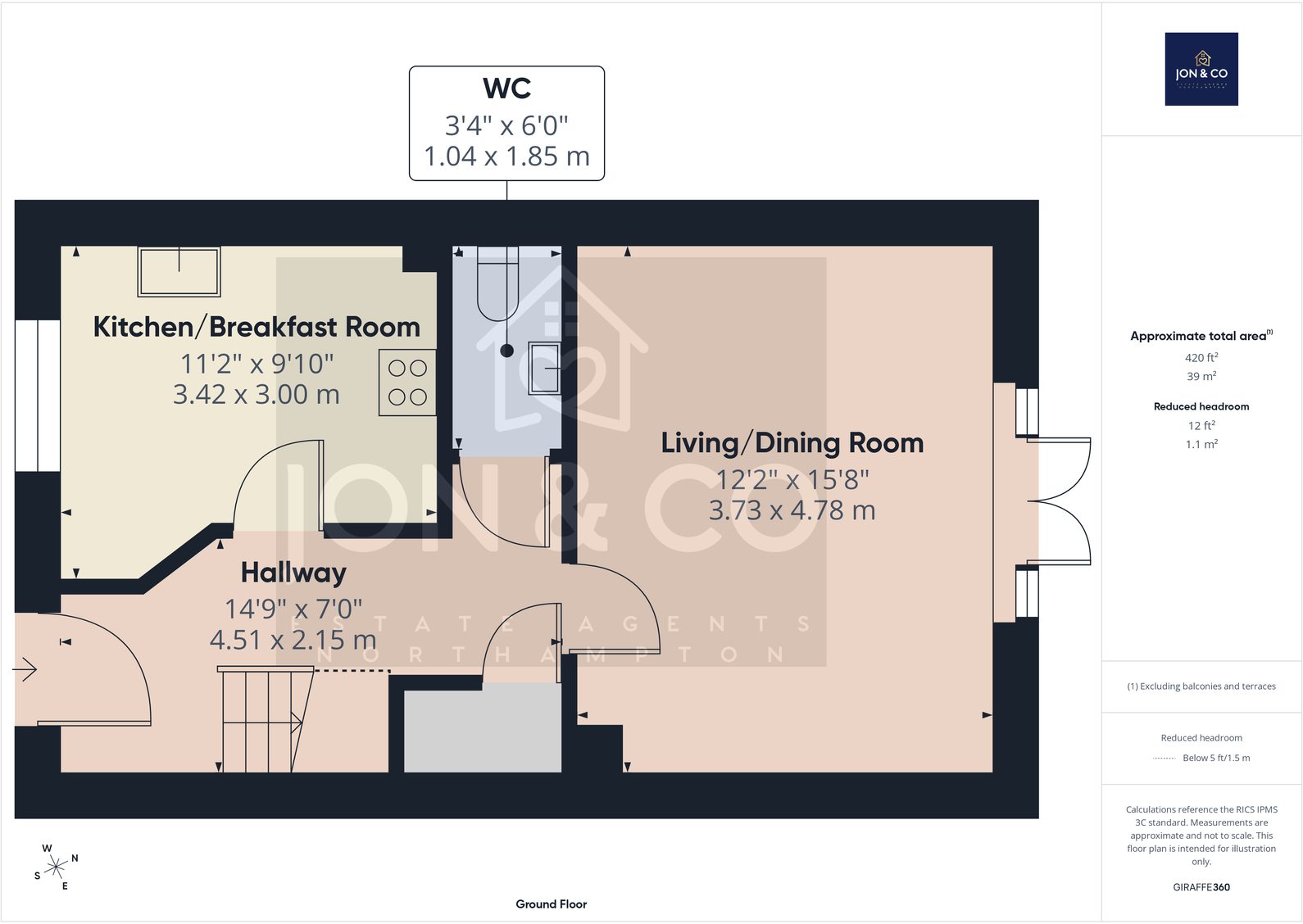 Turnpike | Moulton | NN3 floorplan