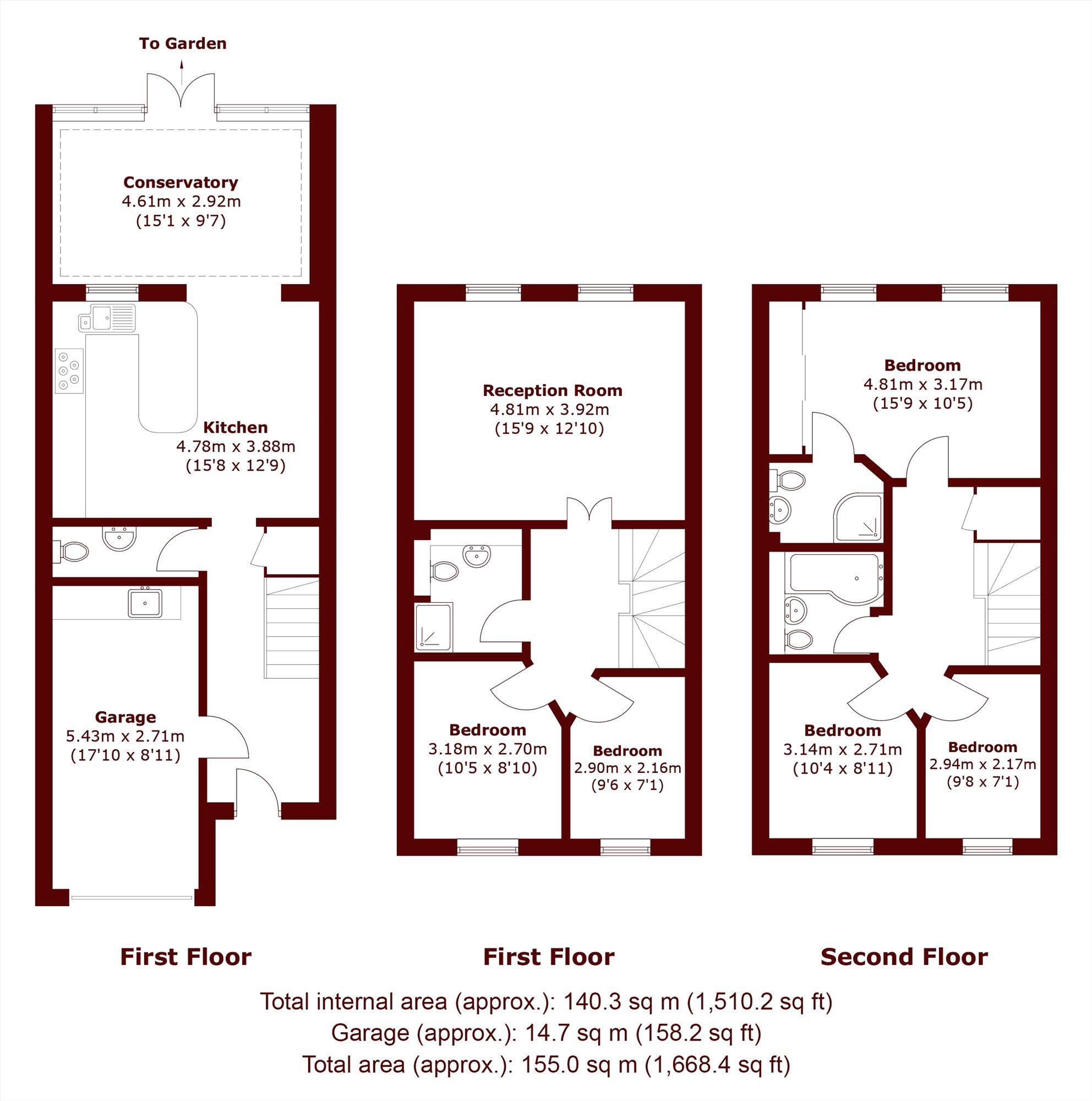 Massingberd Way, Tooting floorplan