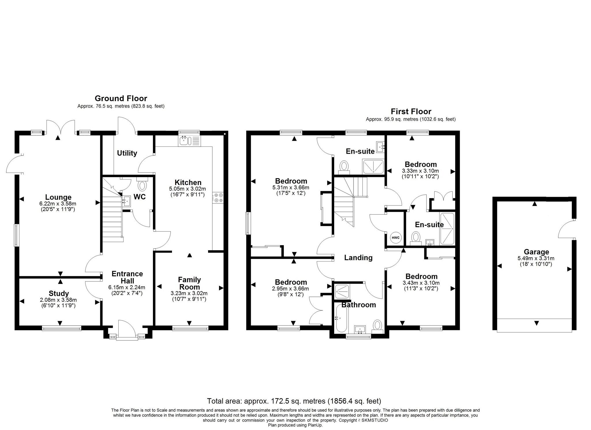 Chapel Drive, Aston Clinton, Aylesbury floorplan