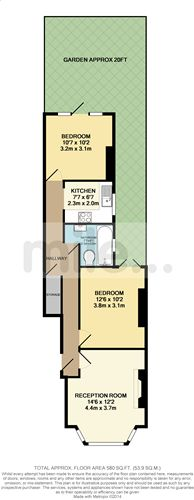 Purves Road, Kensal Rise floorplan