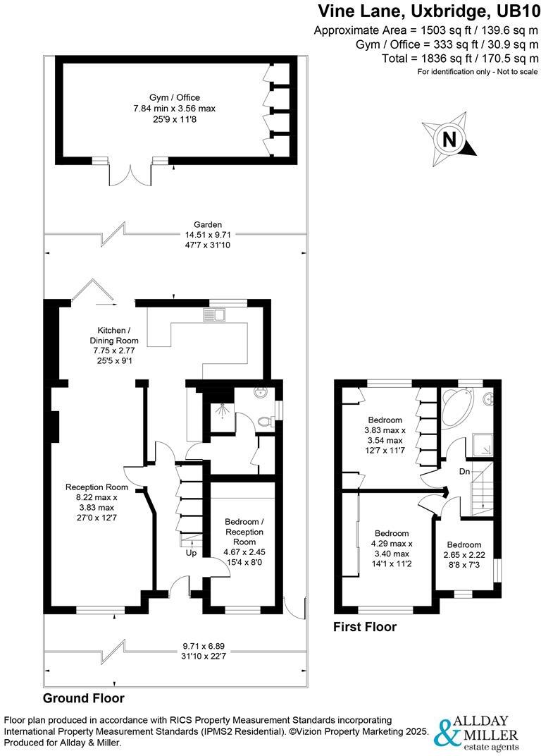 Vine Lane, Hillingdon Village floorplan