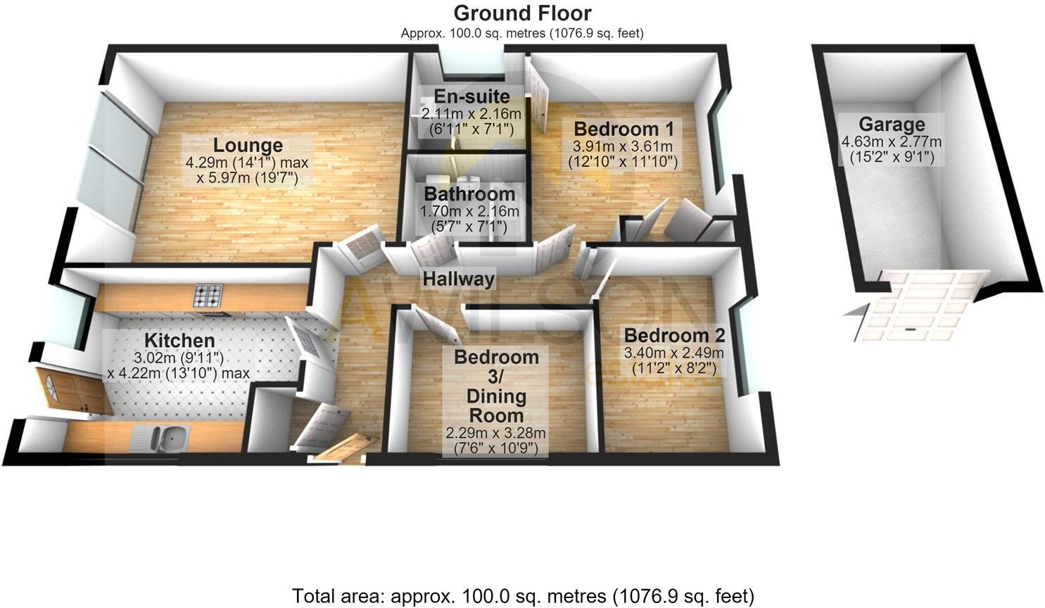 The Croft, Mottram, Hyde floorplan