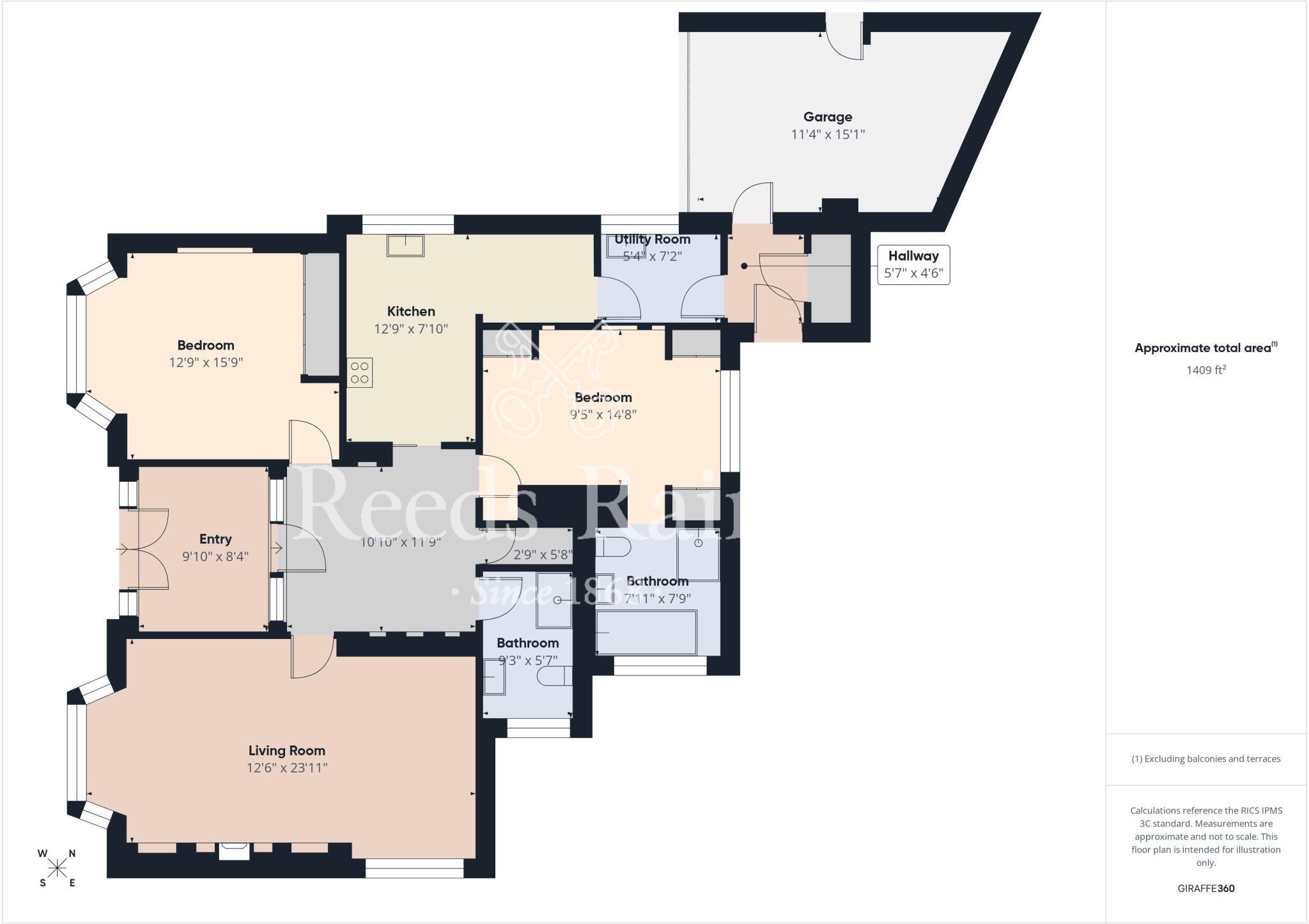 Kingston Road, Bridlington, East Yorkshire, YO15 floorplan