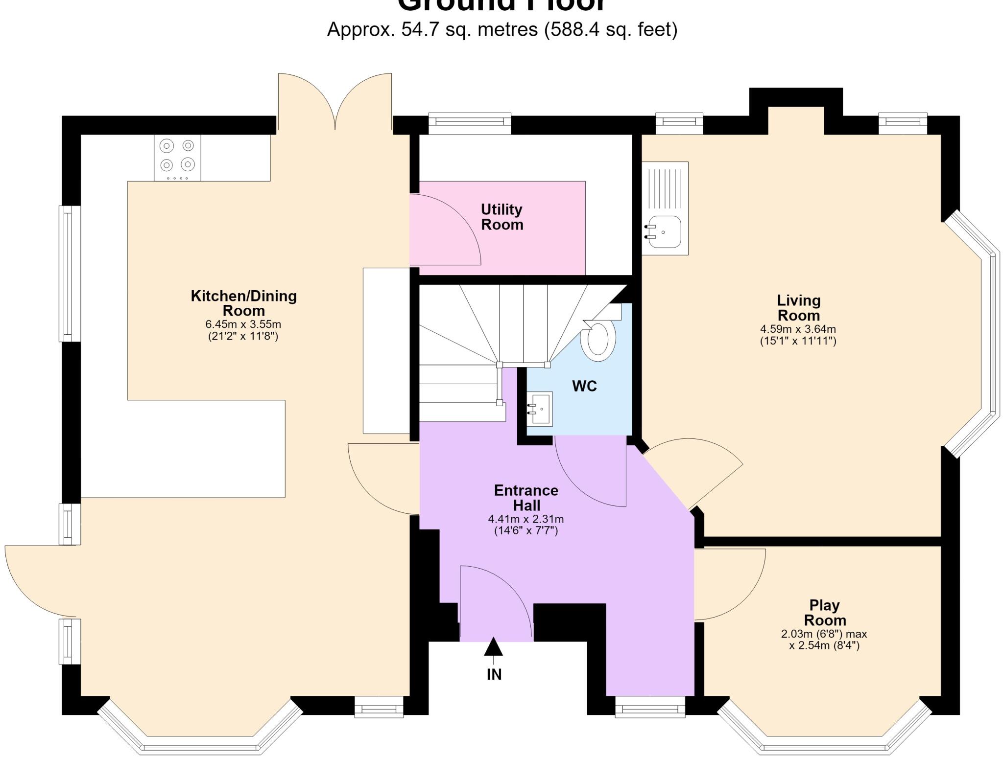 Teal Way, Nash Mills, Hemel Hempstead, Hertfordshire, HP3 floorplan