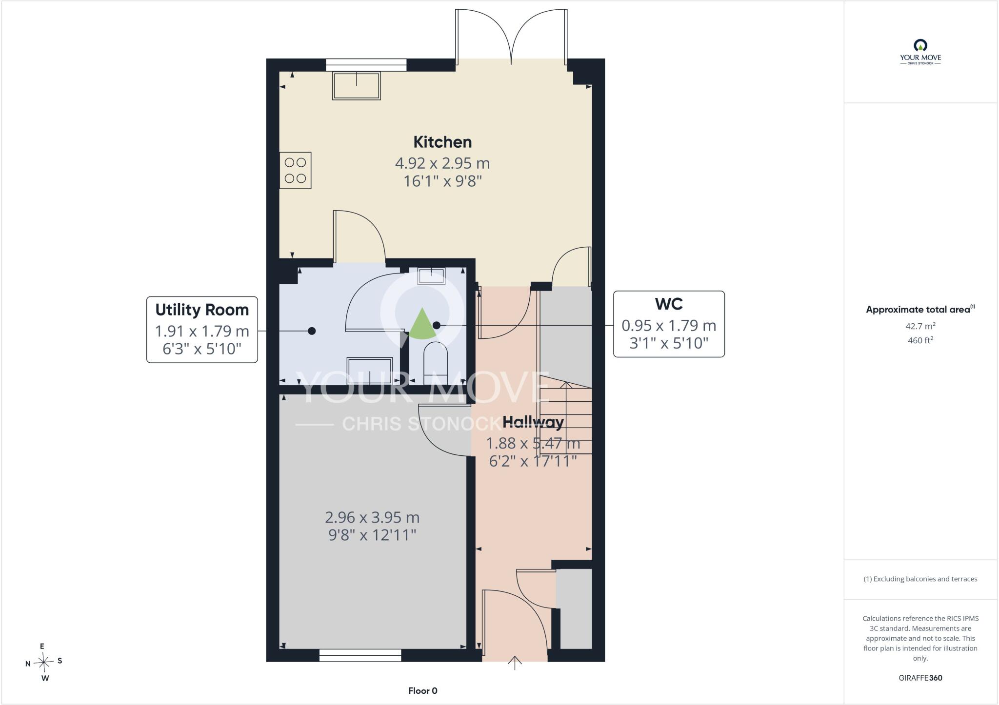 Doddington Drive, Cramlington, Northumberland, NE23 floorplan