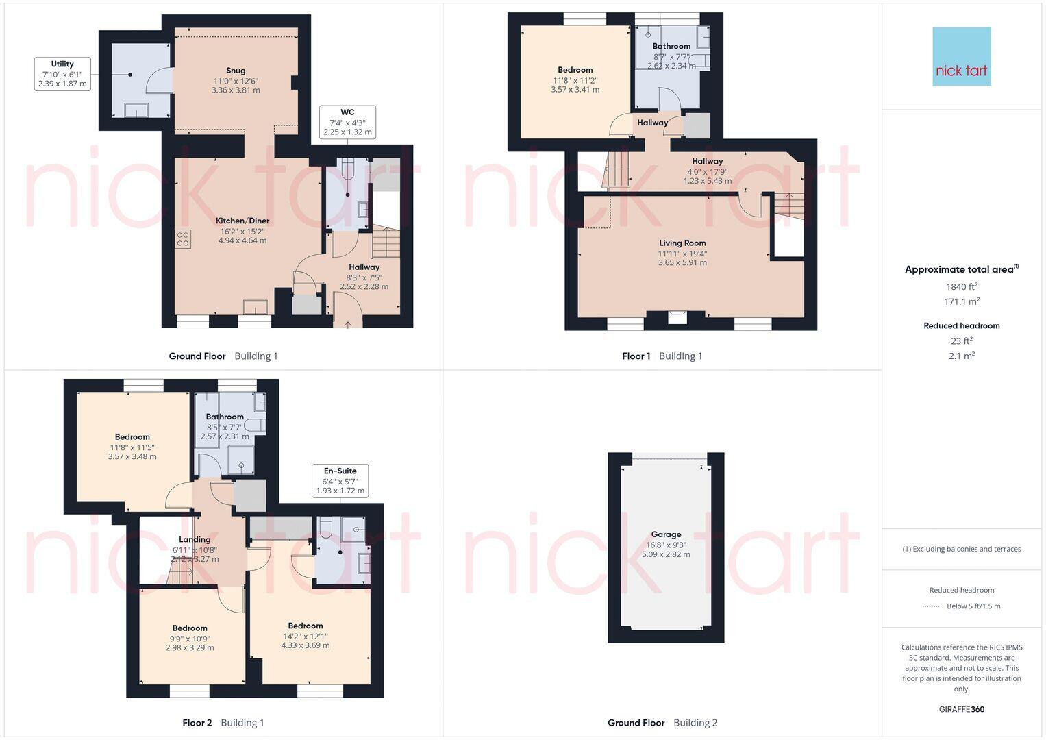 Reynolds Wharf, Coalport, Telford, Shropshire. floorplan