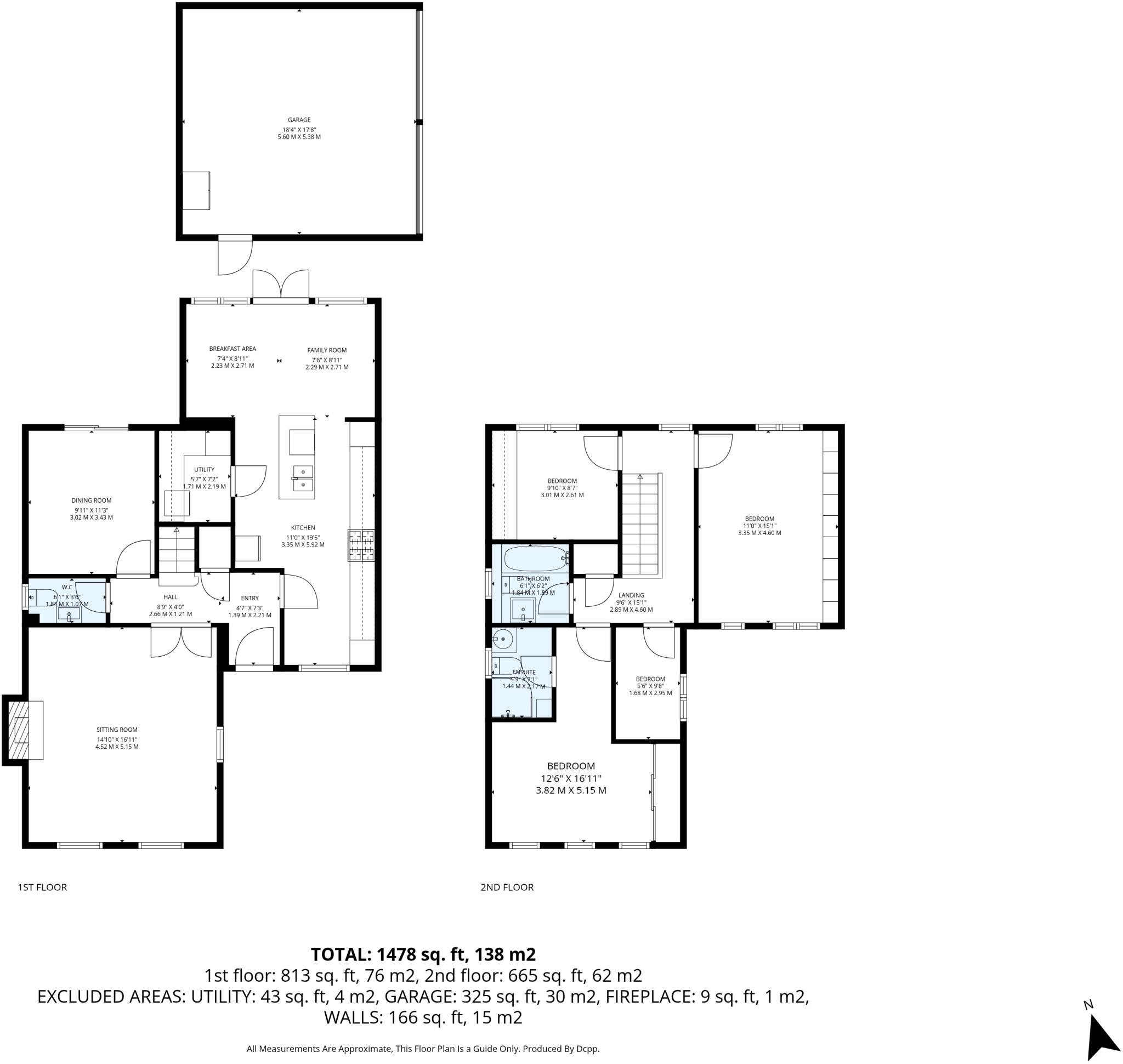 Valentine Way, Hessett, Bury St. Edmunds, Suffolk, IP30 floorplan