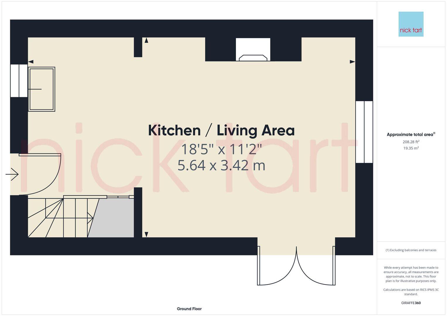Canalside, High Street, Coalport floorplan