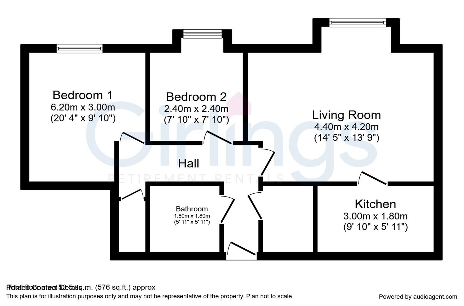 Firwood Court, Southwell Park Road floorplan