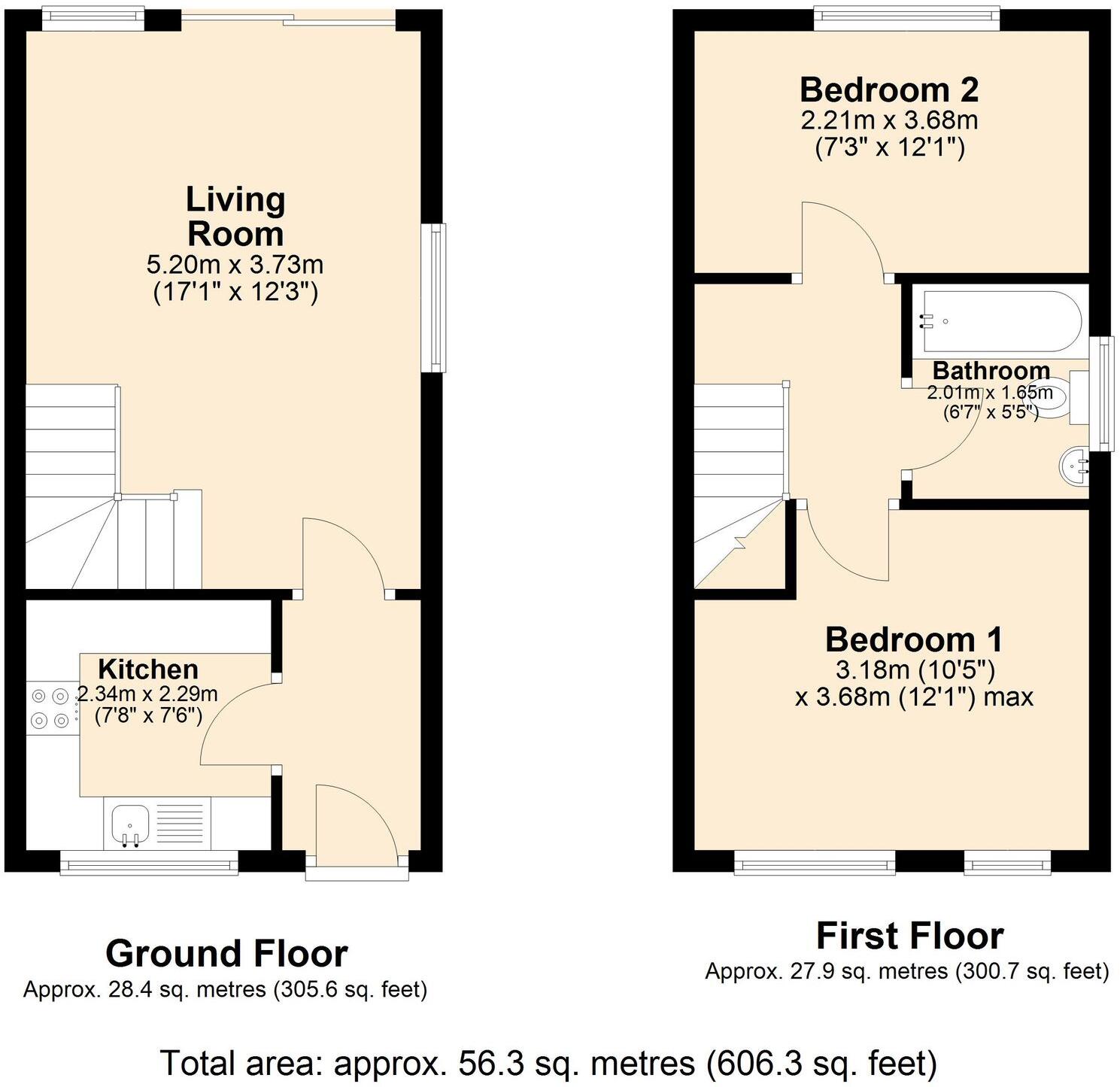 Heys Court, Oswaldtwistle, BB5 floorplan