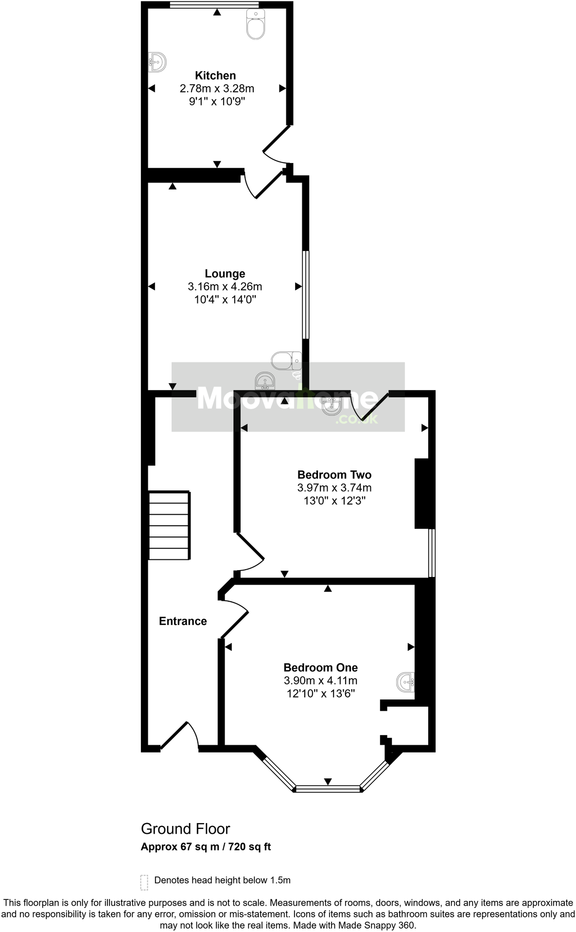 County Road, Swindon, SN1 2EA floorplan