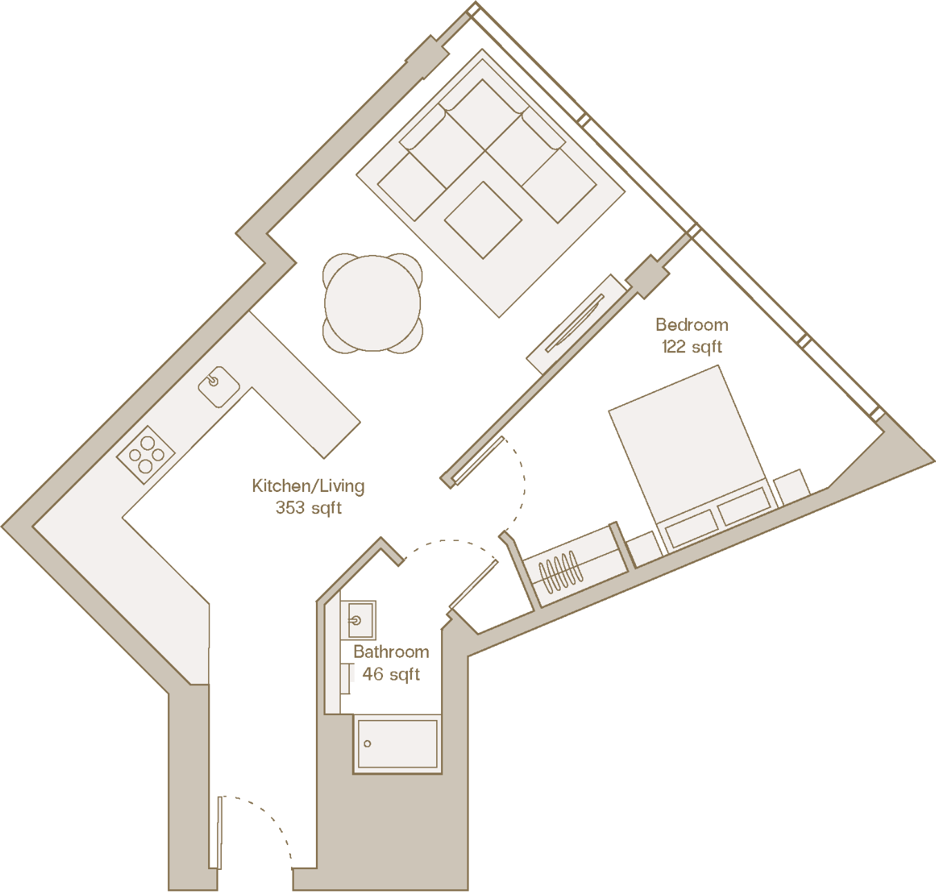 The Octagon - 1 Great Charles Street Queensway, Birmingham, B3 3DS  floorplan
