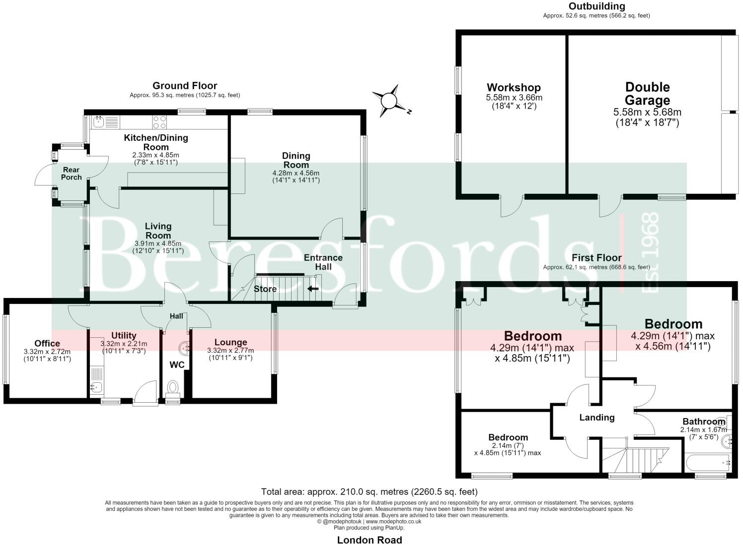 London Road, Billericay, CM12 floorplan