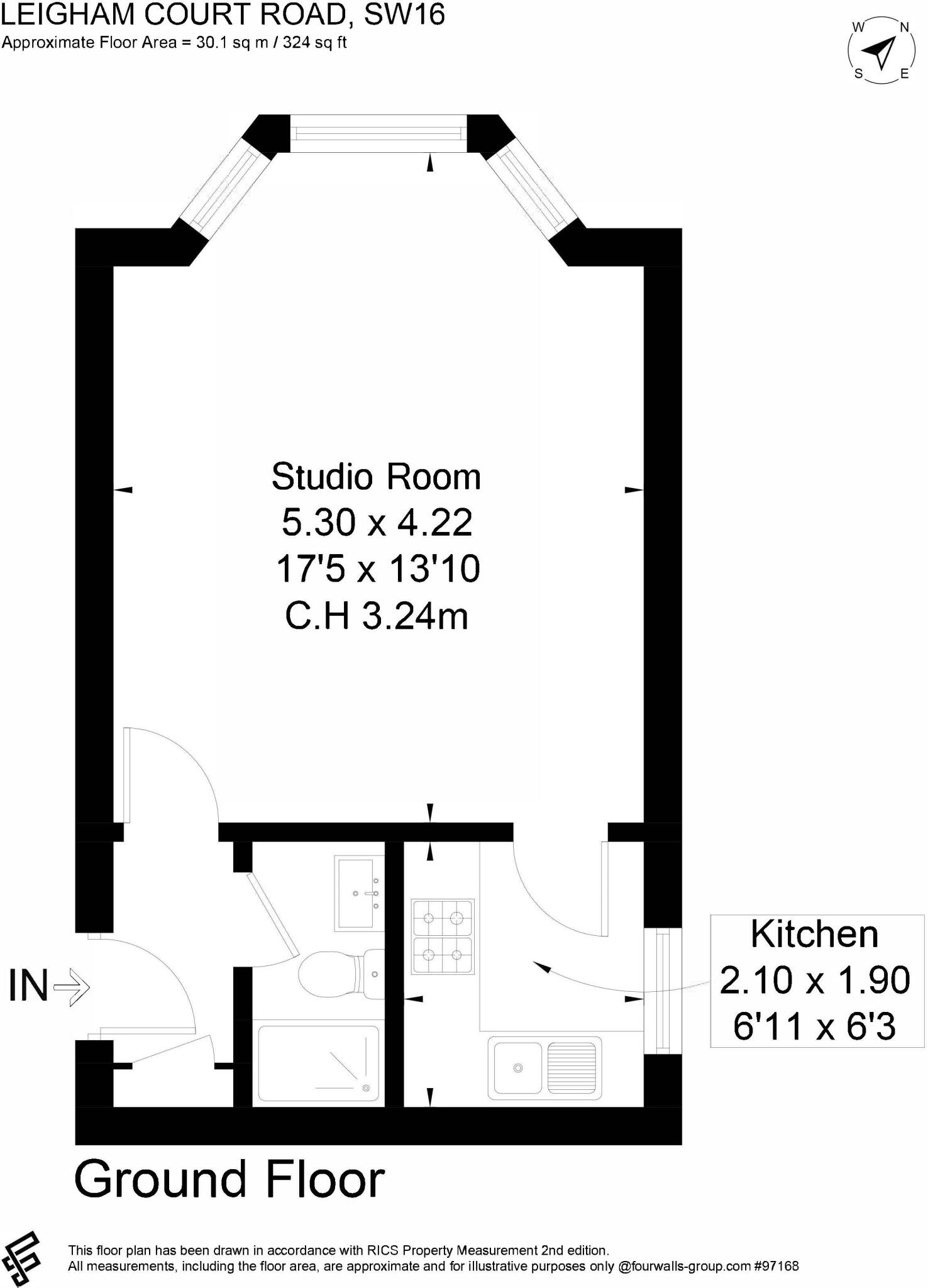 Leigham Court Road, LONDON, SW16 2QP floorplan