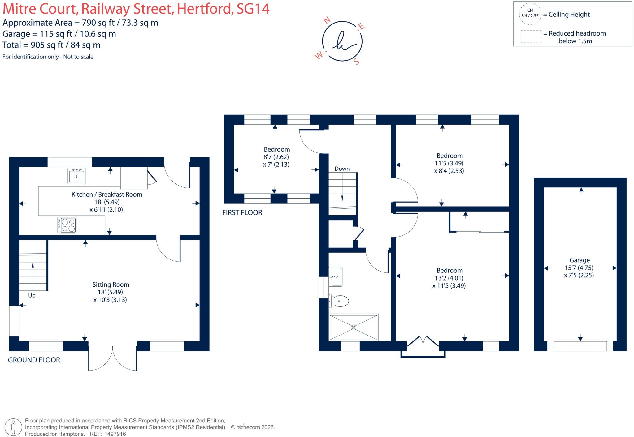 Mitre Court, Railway Street, Hertford, SG14 floorplan