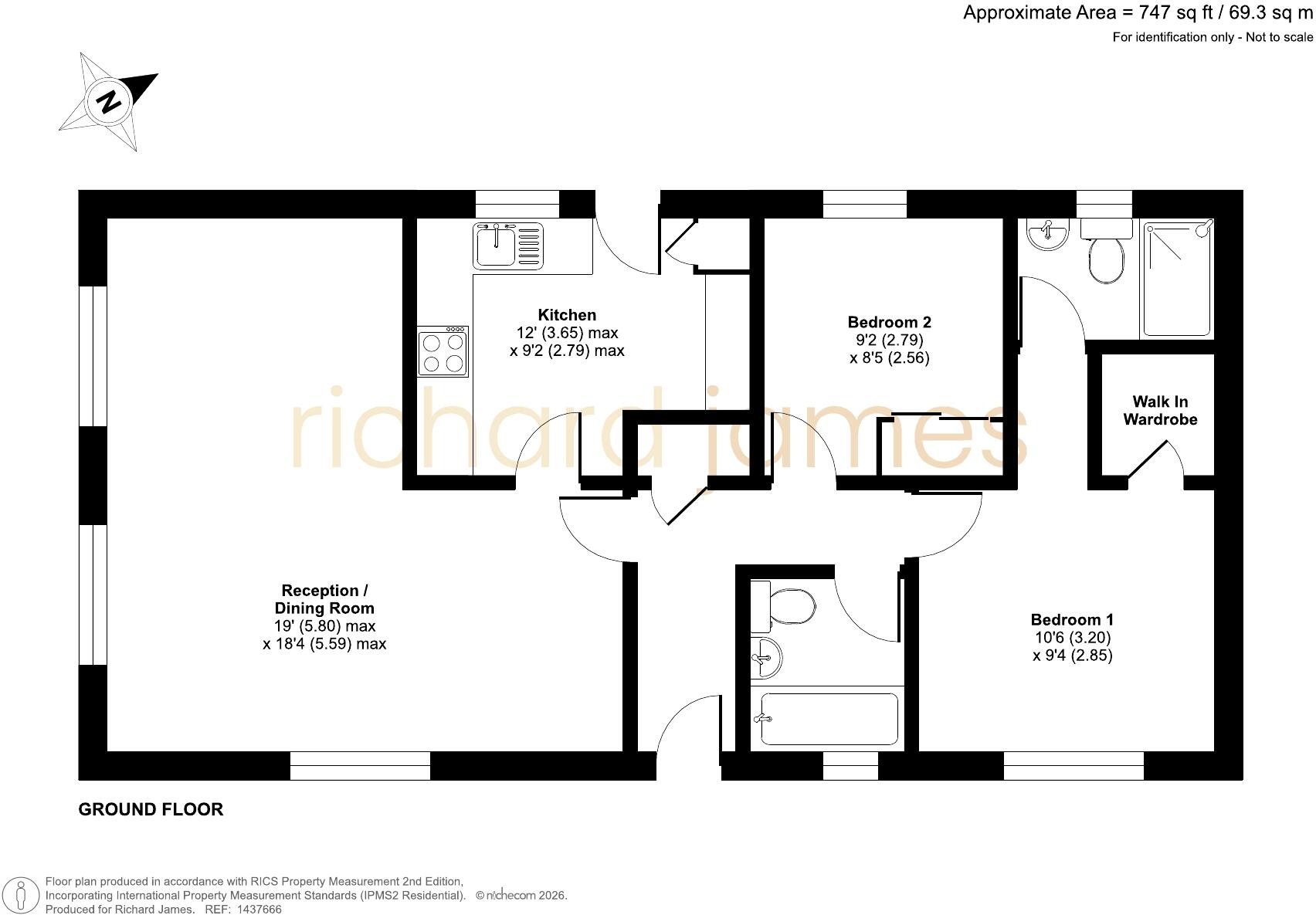 Kingsdown Caravan Park, Stratton St Margaret, Swindon, SN25 floorplan