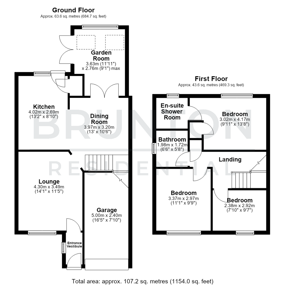 Norham Drive, Morpeth, NE61 floorplan