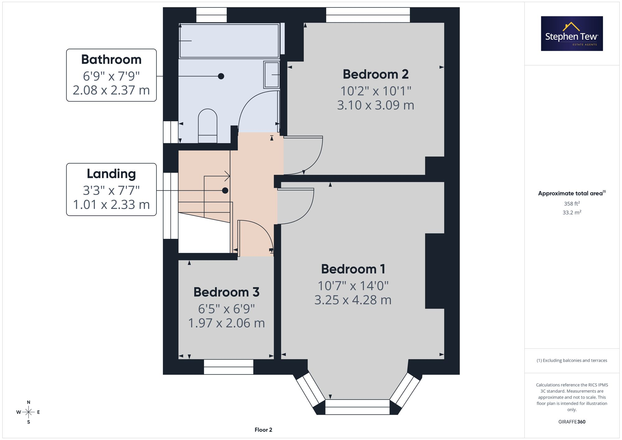 Kingston Avenue, Blackpool, FY4 floorplan