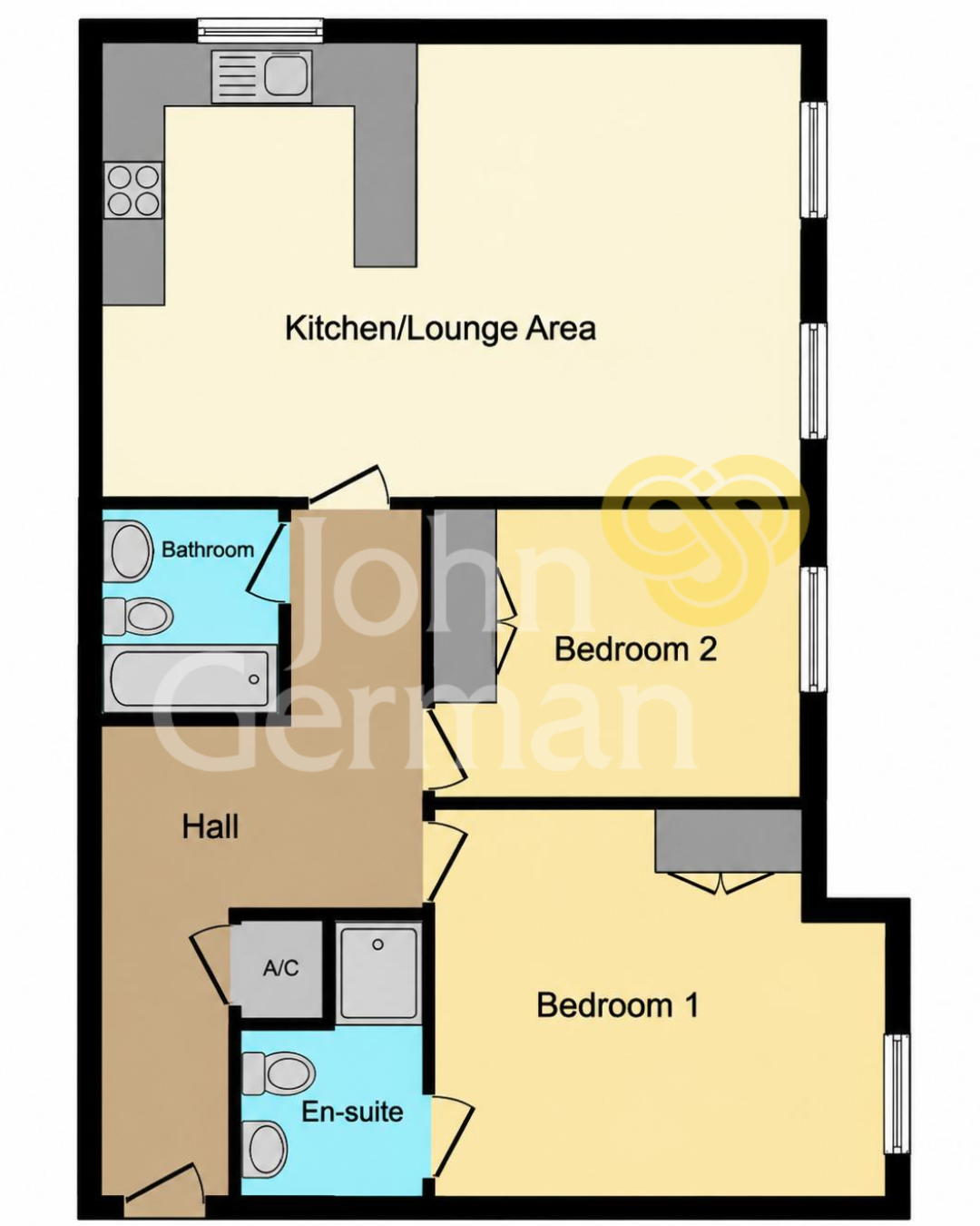 Darwin Court, Lichfield  floorplan