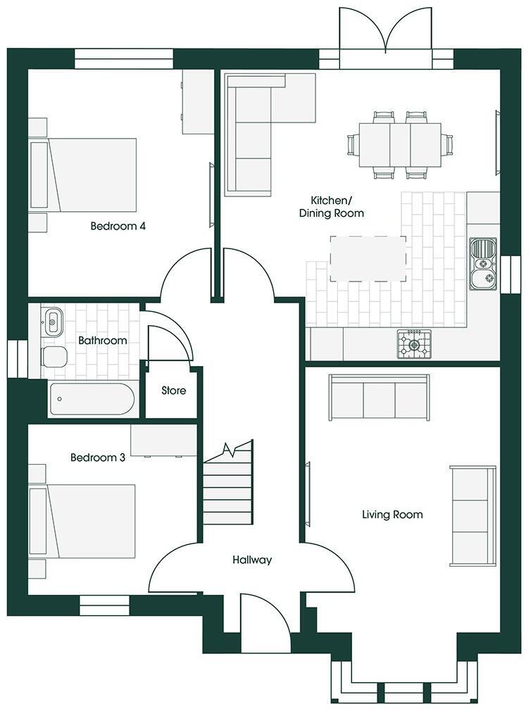 Feniscowles, 
Blackburn, 
BB2 5DD floorplan
