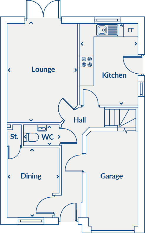 Springhill and Leadloch Road,
Shotts
 ML7 5FH floorplan