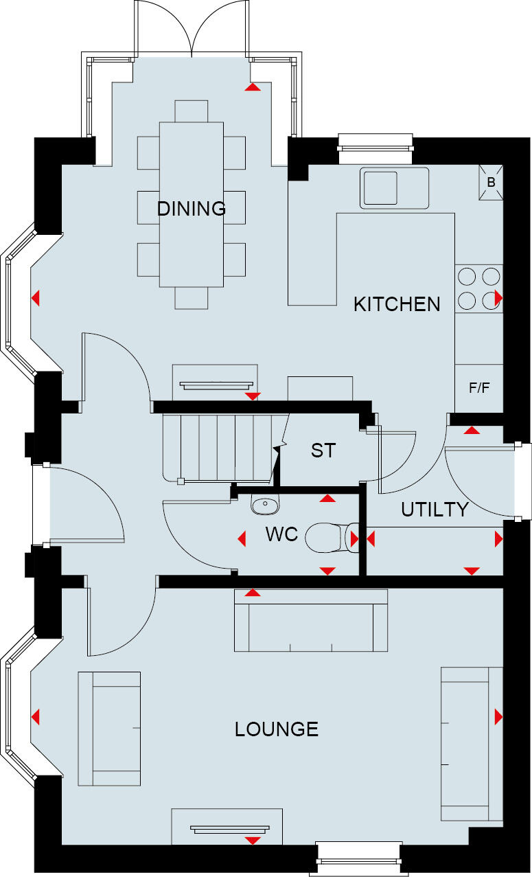 New Haine Road, Manston,
Ramsgate,
Kent,
CT12 6FA
 floorplan