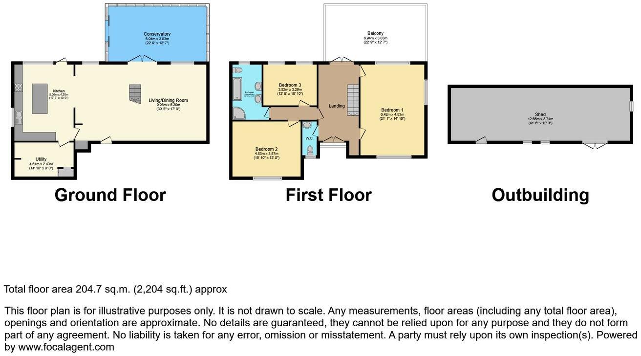 Melbourne Drive, Melton Mowbray, LE13 floorplan
