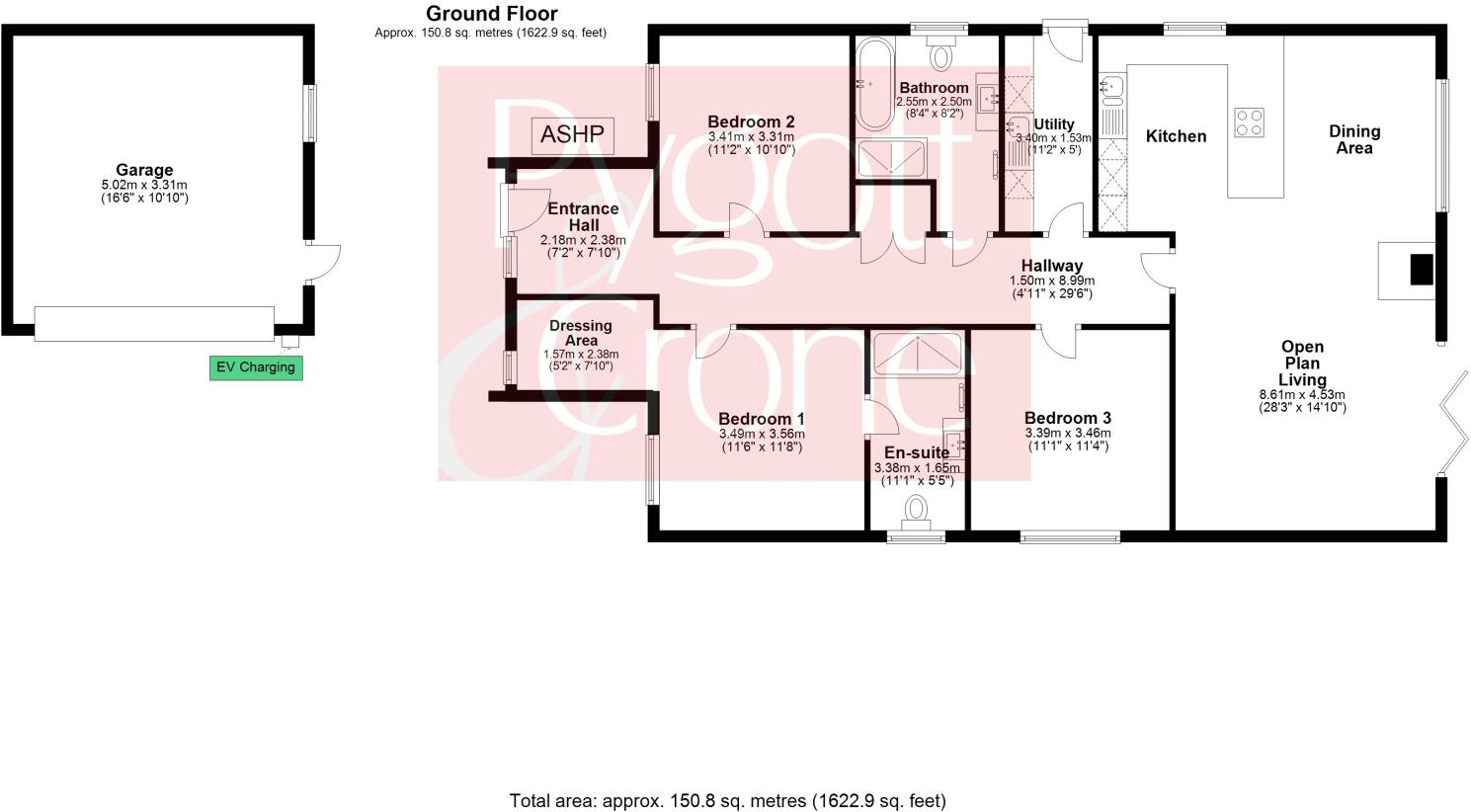 Fairview Close, Grantham, Lincolnshire, NG31 floorplan