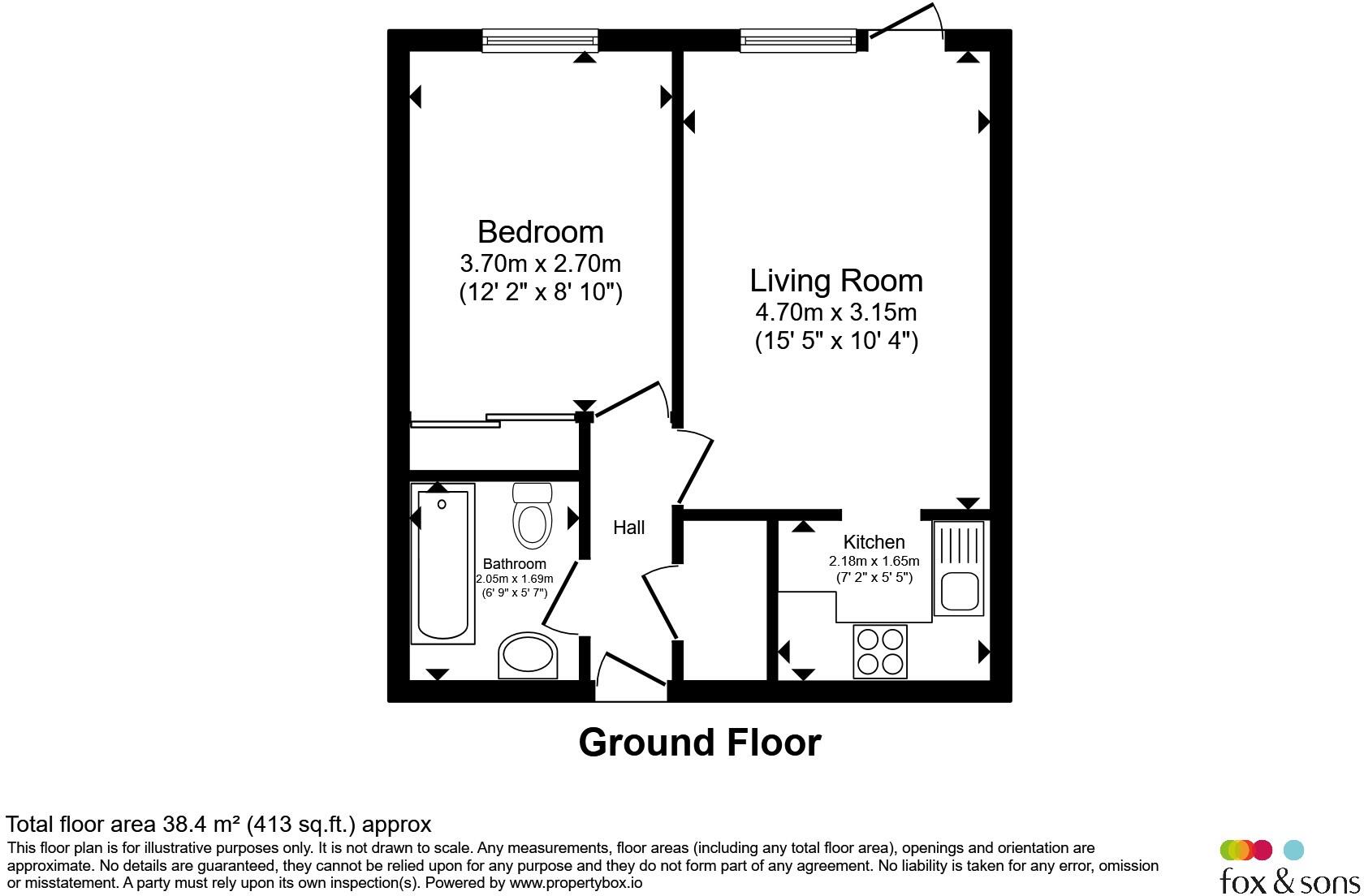 Wentworth Drive, Broadstone floorplan