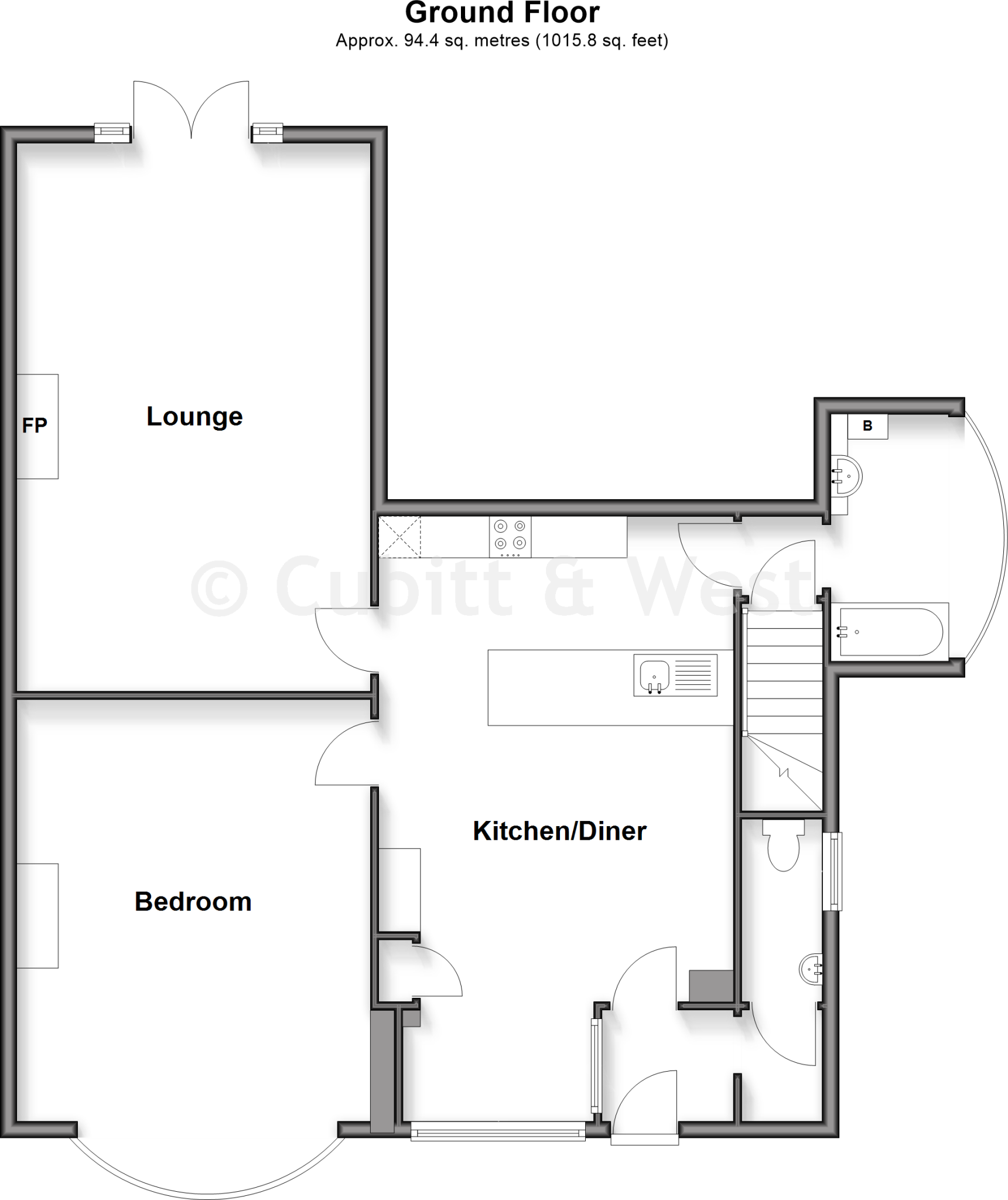 Norfolk Road, Littlehampton, West Sussex floorplan
