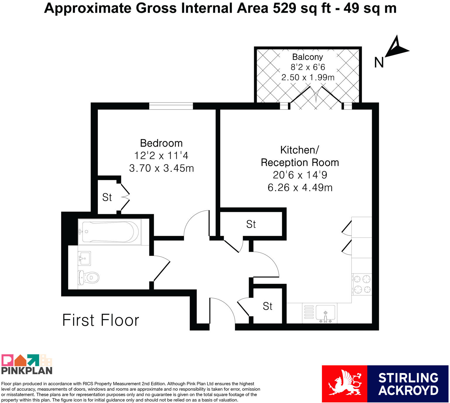 Barrington Road, London, SW9 floorplan
