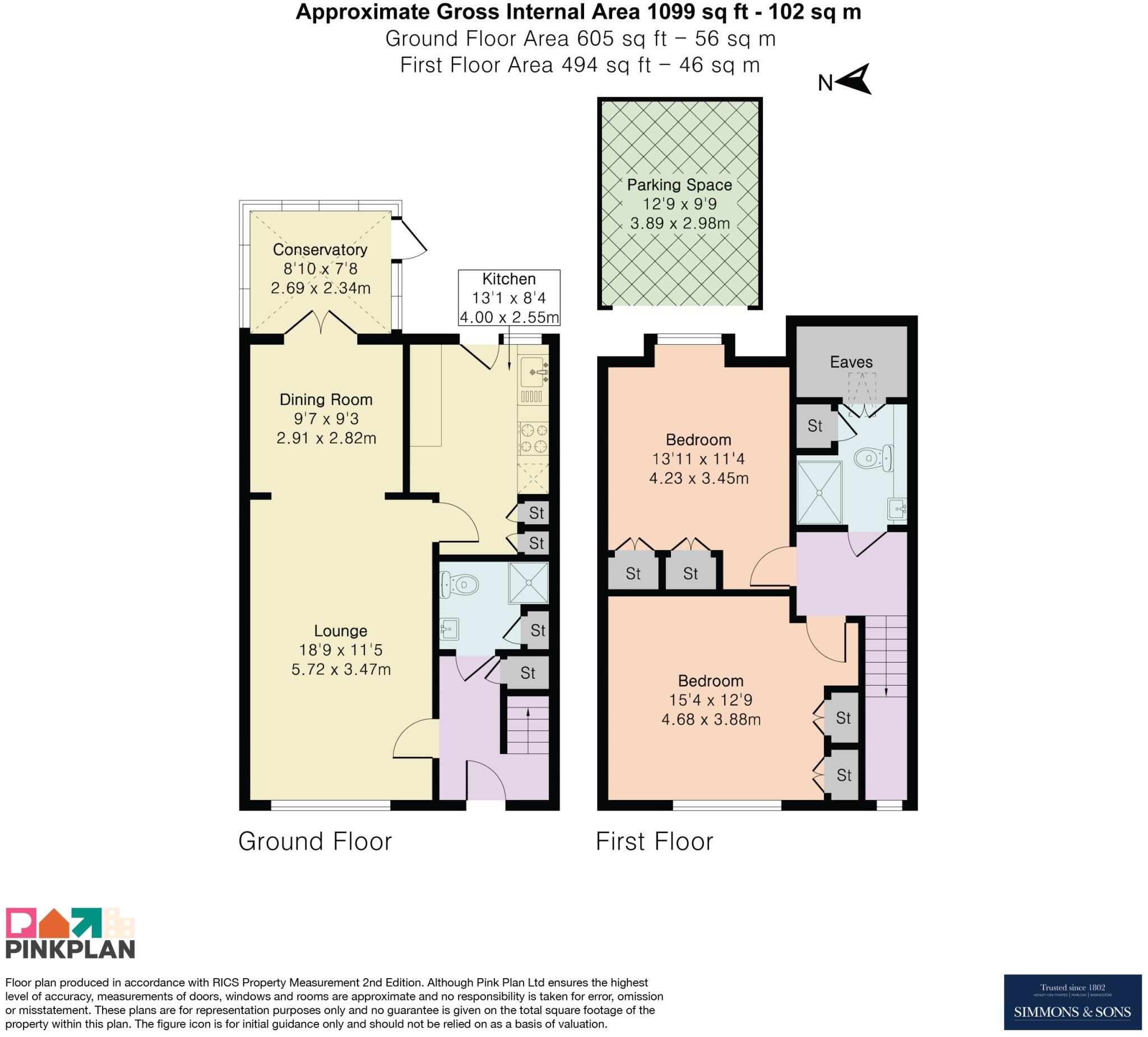 Framers Court, Lane End, HP14 floorplan