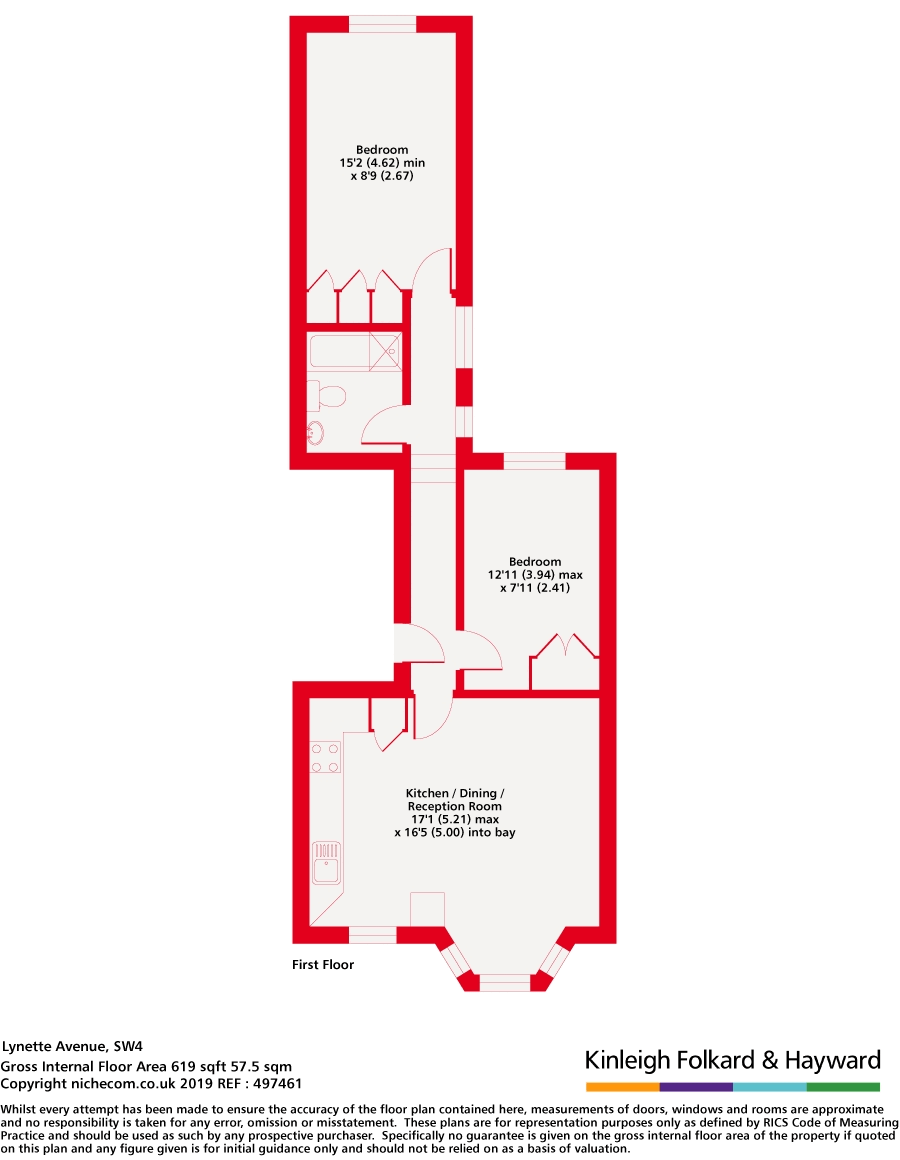 Lynette Avenue, London, SW4 floorplan