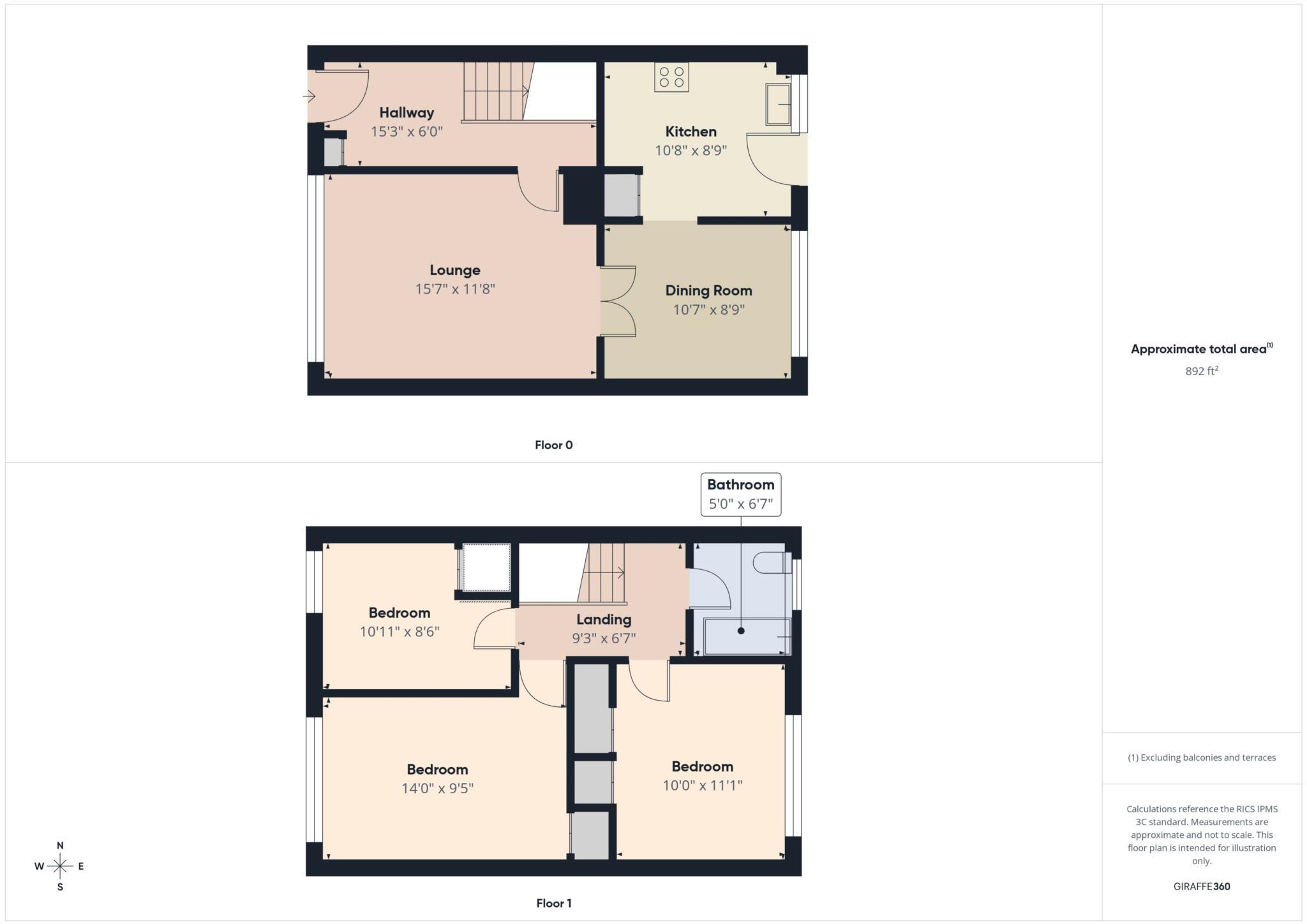 Melrose Avenue, Chapelhall, Airdrie floorplan